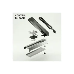 Appareil à raclette brezière Compact Pro 1/6 meule