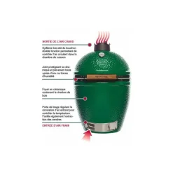 Barbecue Kamado Big Green Egg Medium