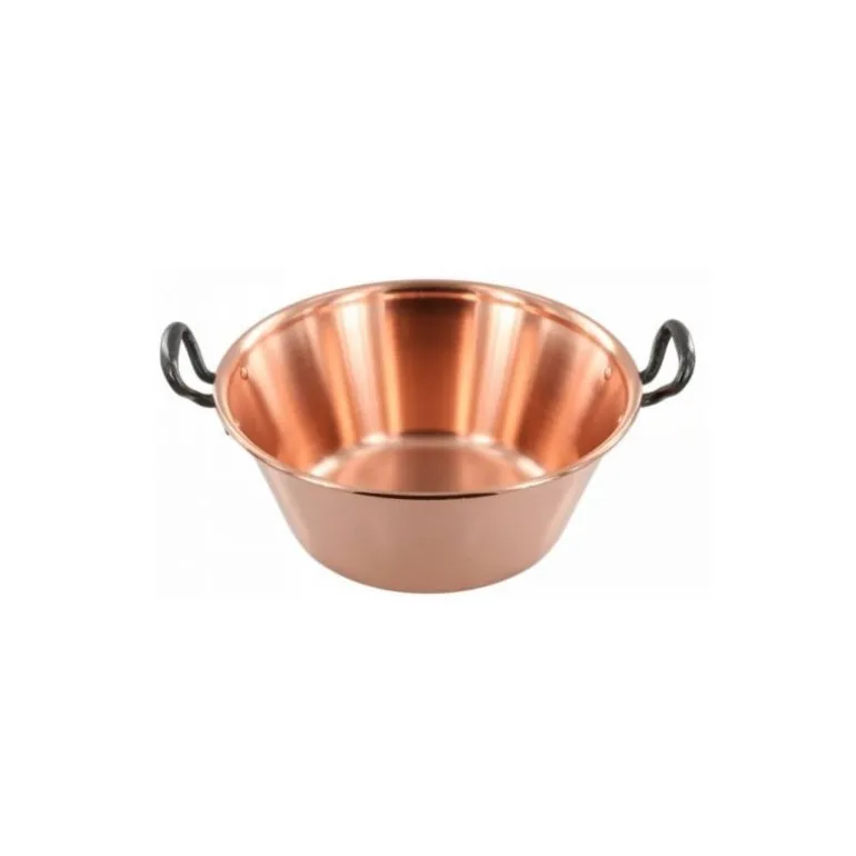 Bassine à confiture cuivre induction ø 26 cm