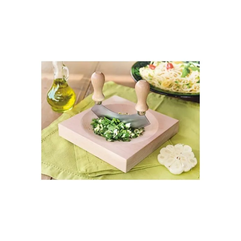 Berceuse 1 lame avec bol bois 14 cm