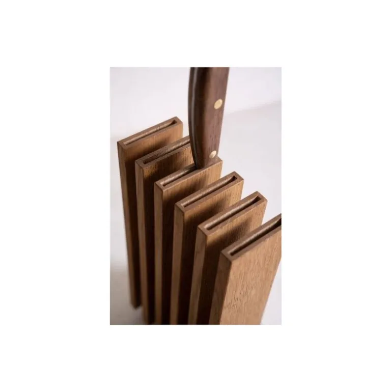 Bloc couteau Petra pierre et bois