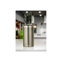 Bloc couteaux rond inox