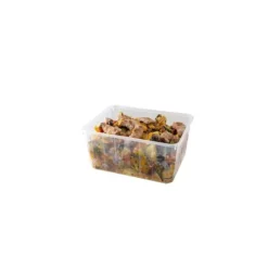 Boite Carty transparente avec couvercle pp 180 cl - par 25