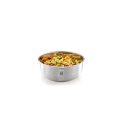 Boite micro-ondable ronde inox 1 L