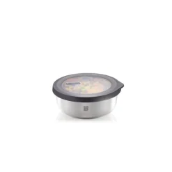 Boite micro-ondable ronde inox 0,5 L