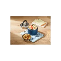 Boite repas isotherme Granite bleu nuit 85 cl