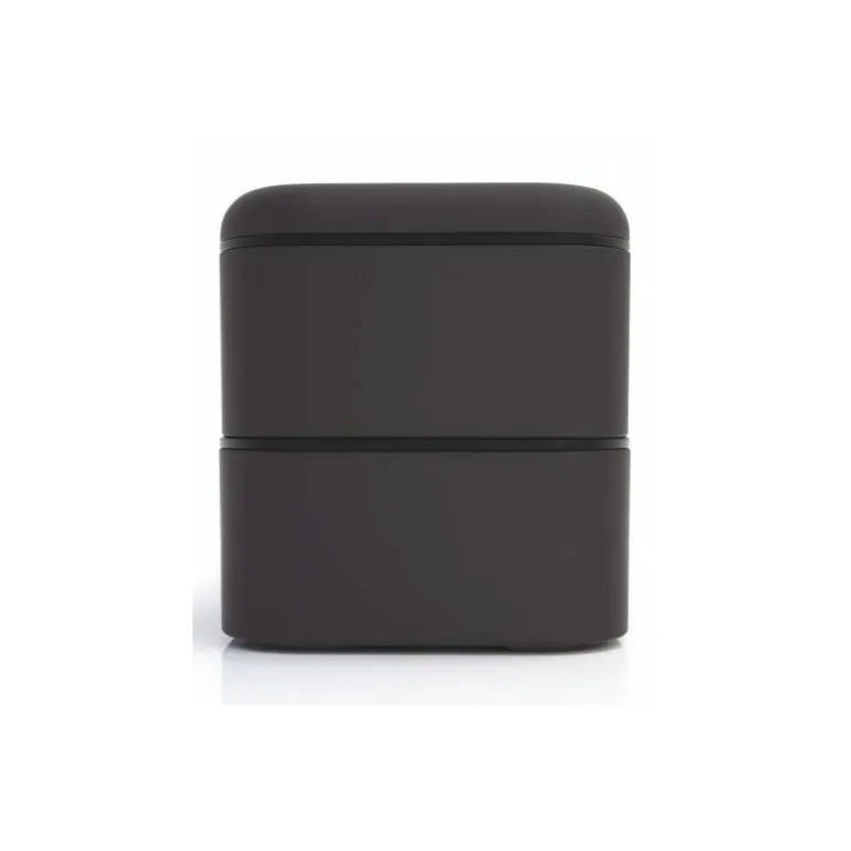 Boite repas rectangulaire noire