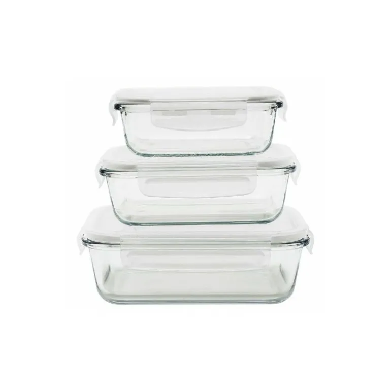 Boites de conservation verre 40, 65 et 100 cl