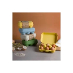 Boite 6 œufs bioplastique