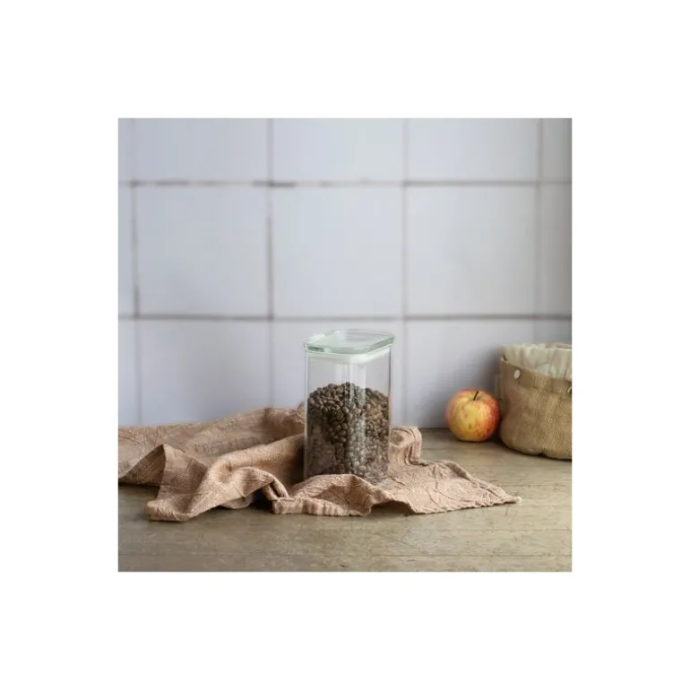 Boîte de conservation rectangulaire en verre 1,2 L