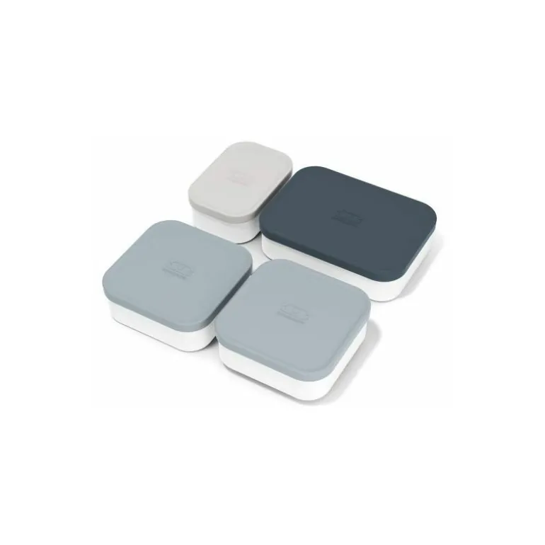 4 boîtes de compartimentation pour Bento