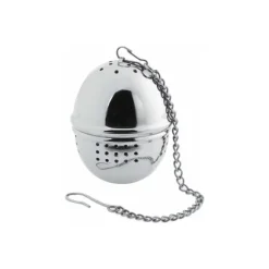 Boule à thé ovale inox ø 4 cm