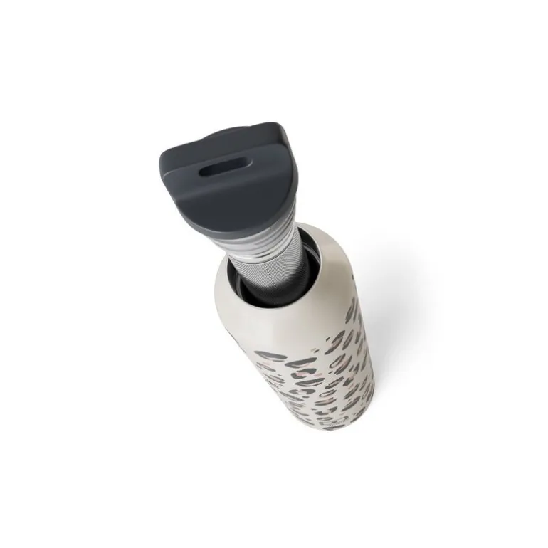 Bouteille isotherme avec infuseur amovible léopard 50 cl