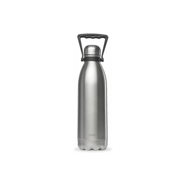 Bouteille isotherme avec poignée inox 1,5 L