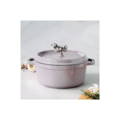 Bouton pour cocotte Staub Vache