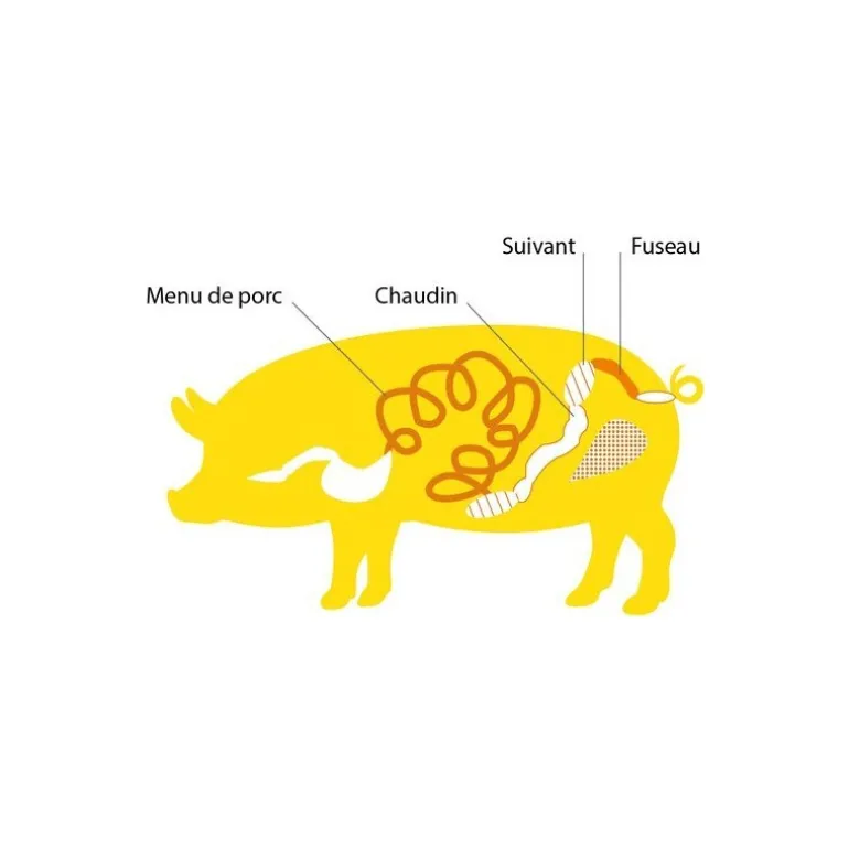 Boyaux de porc 32/35 15 m