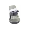 Brosse à vaisselle avec réservoir et porte brosse gris