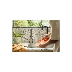 Brosse à vaisselle avec support inox