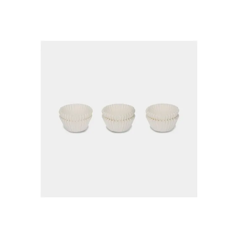 Caissette à pralines papier blanc ø 2,5 cm - par 150