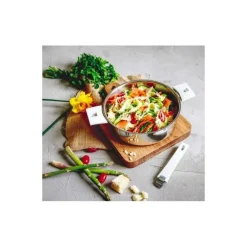 Casserole inox amovible Mutine ø 18 cm