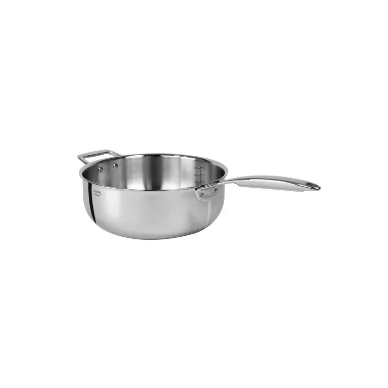 Casserole inox Castel'Pro 28 cm