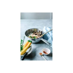 Casserole inox Castel'Pro 24 cm