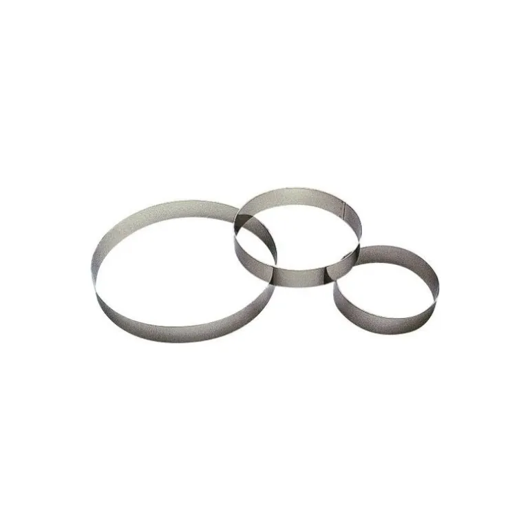Cercle à entremet ø 10 x 3,5 cm