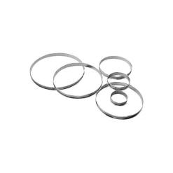 Cercle à tarte ø 9 x 2,7 cm