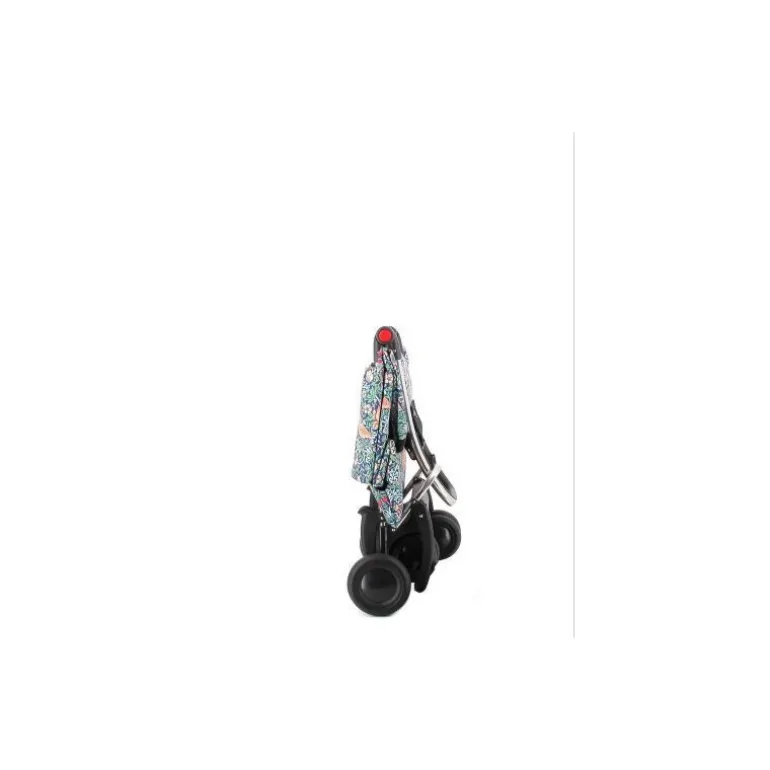 Chariot de courses pliable 4 roues - 2 directionnelles Birds