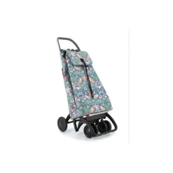 Chariot de courses pliable 4 roues - 2 directionnelles Birds