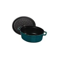 Cocotte en fonte ovale La Mer Ø 31 cm