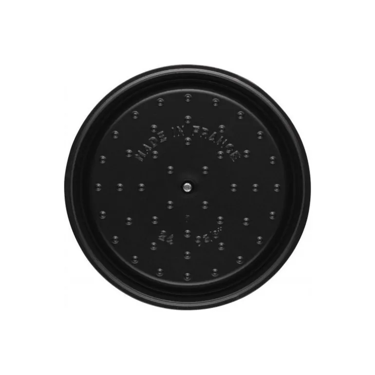 Cocotte en fonte ronde cerise ø 20 cm