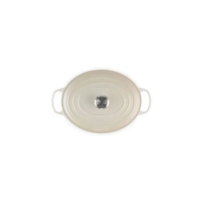 Cocotte en fonte ronde Signature meringue 31 cm