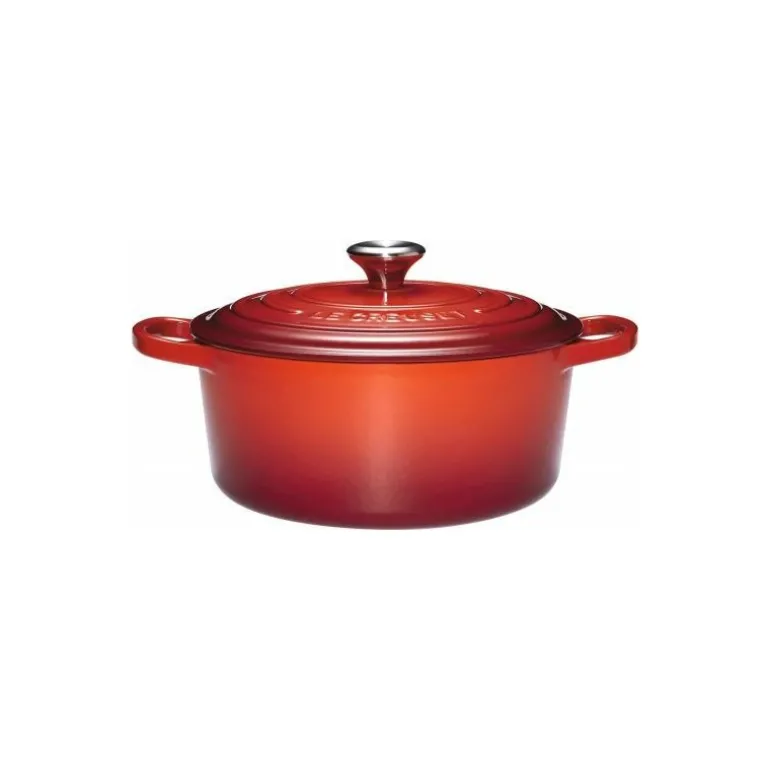 Cocotte fonte signature ovale cerise ø 35 cm
