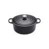 Cocotte fonte signature ronde noire ø 20 cm