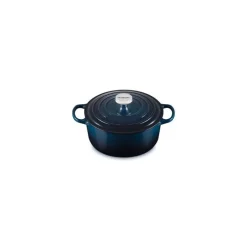 Cocotte fonte Signature ronde bleu nuit Ø 24 cm