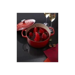 Cocotte fonte Signature ronde cerise ø 24 cm