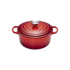 Cocotte fonte Signature ronde cerise ø 24 cm