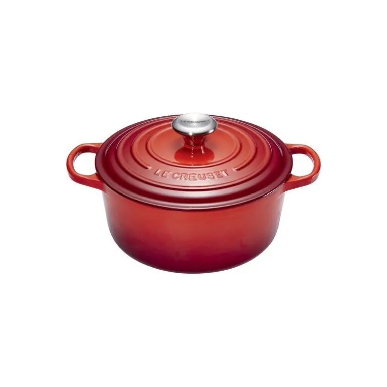 Cocotte fonte Signature ronde cerise ø 24 cm