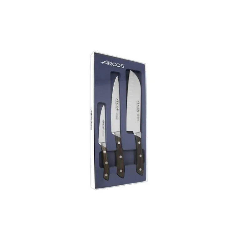 Coffret de 3 couteaux Natura