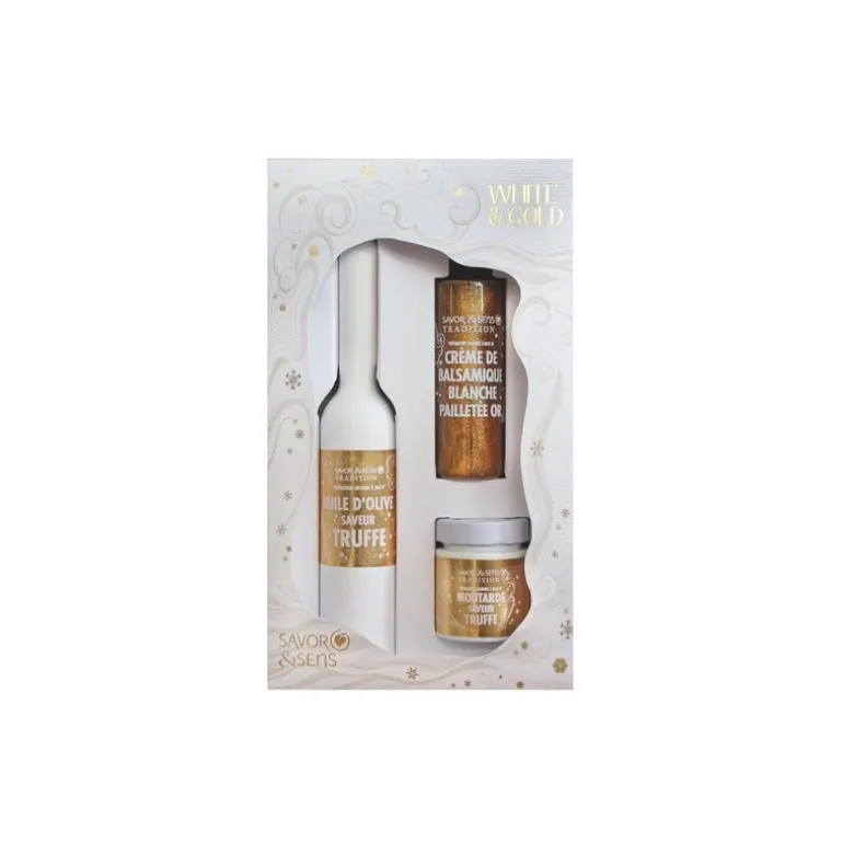 Coffret truffe White and Gold