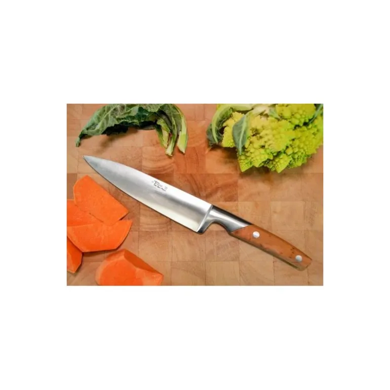 Couteau de cuisine Le Thiers bois de cade 20 cm
