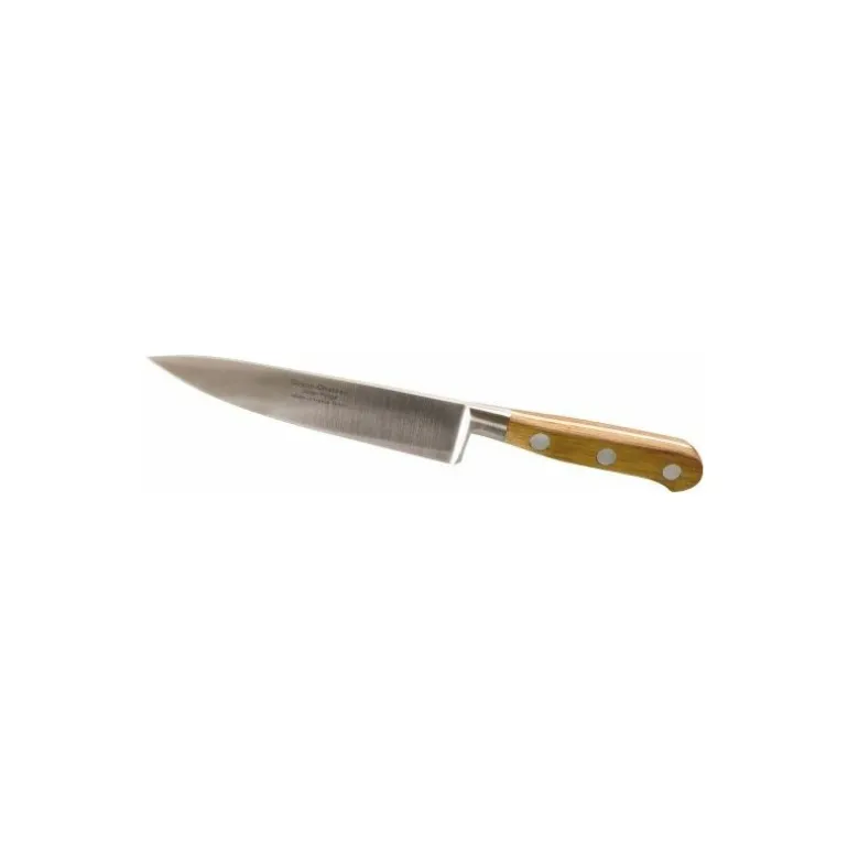 Couteau de cuisine Tradi'chef forgé 20 cm bois de chêne
