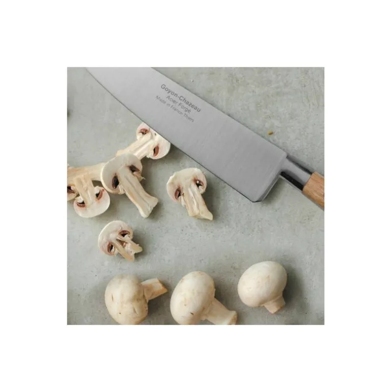 Couteau de cuisine Tradi'chef forgé 20 cm bois de chêne