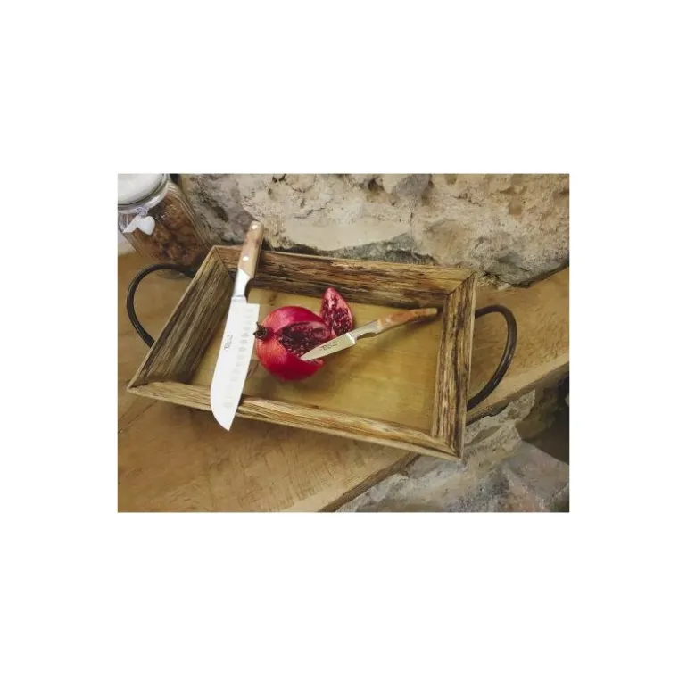Couteau d'office le Thiers bois de cade 9 cm