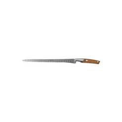 Couteau à saumon alvéolé Le Thiers bois de cade 30 cm