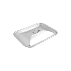 Couvercle inox nid d'abeille pour plat à four 35 x 26 cm