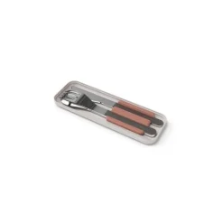 Couverts nomade inox rose moka