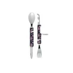Couverts nomades pliants multifonctions 13:25 fleurs