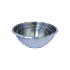 Cul de poule inox fond silicone demi sphérique ø 16 cm